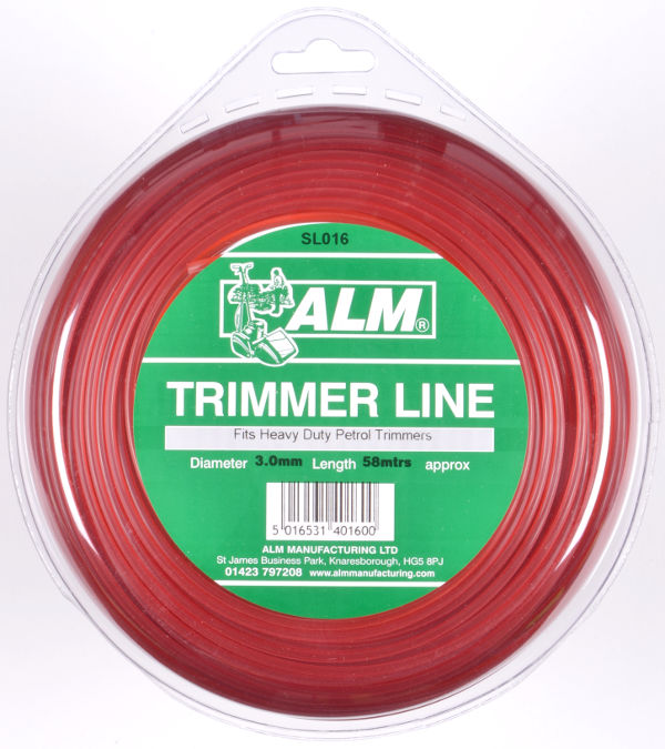 3mm x 55m - Red Trimmer Line - 1/2 kg Pack